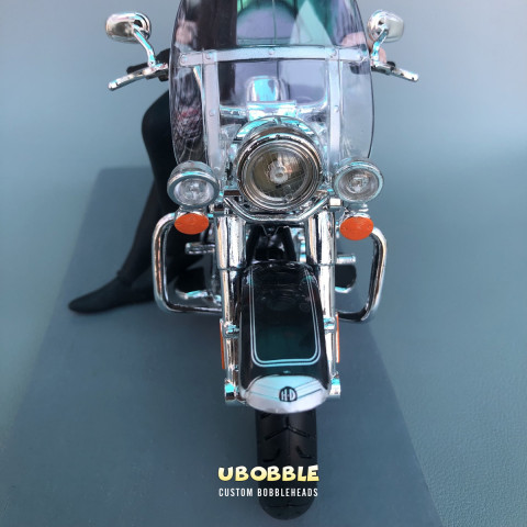 Custom Bobbleheads on Harley Davidson Motorcycle