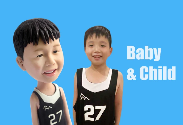 custom baby & kid bobbleheads