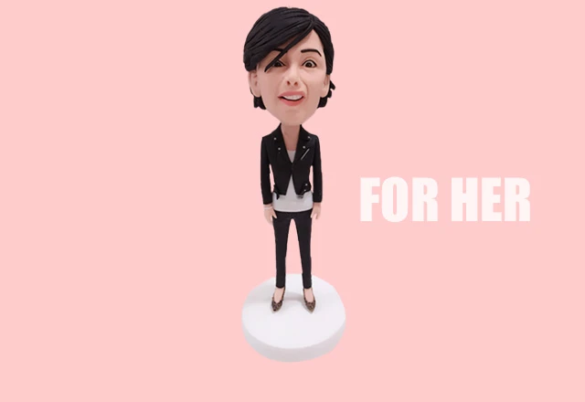 custom bobblehead for her