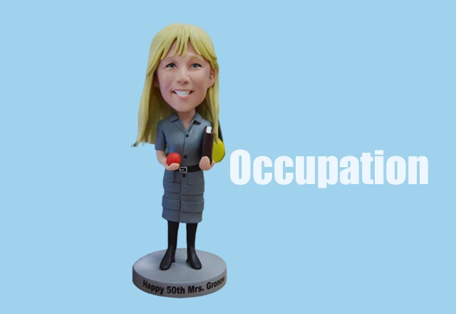 Custom bobblehead occupation