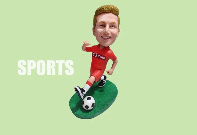 Custom sport bobble head