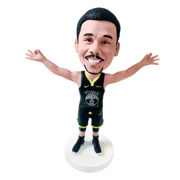 Custom Made Basketball Player Bobblehead with The Town Jersey
