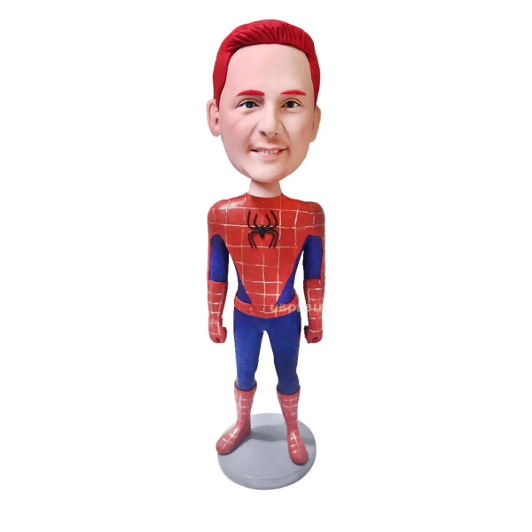 Custom Spiderman Bobblehead, Superhero bobblehead