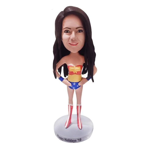 Custom Wonder Woman, Superhero Bobblehead