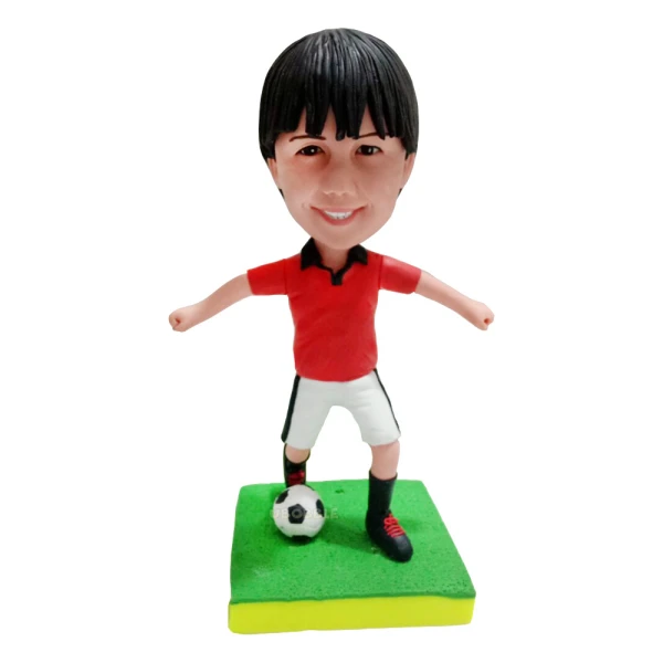 Custom Soccer / Football Bobblehead for Kids