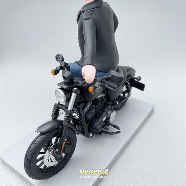 Custom Motorcycle Bobblehead